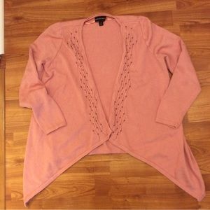 3/$20 Dana Buchman pink sweater size small